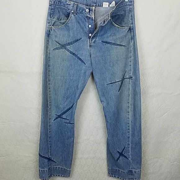 cross pocket jeans levis